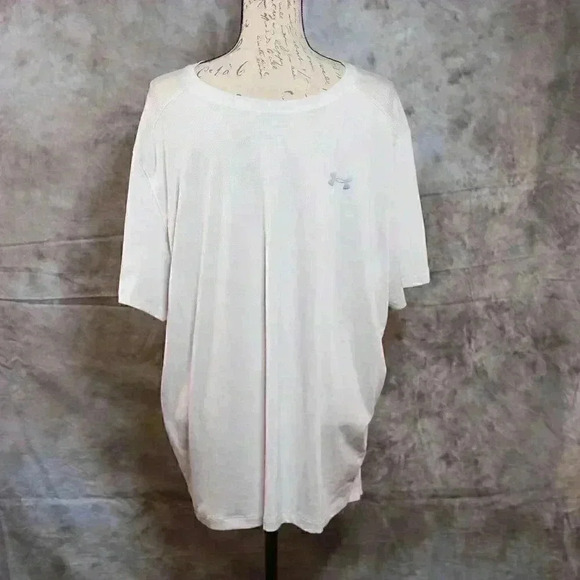 Under Armour Run fitted white w/graphic star pattern XXL - Picture 1 of 12